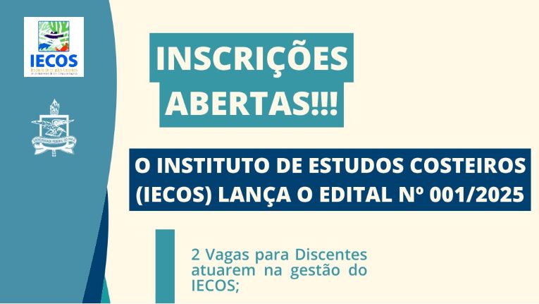 Edital de seleção de bolsistas para discentes de graduação do Campus Bragança e IECOS
