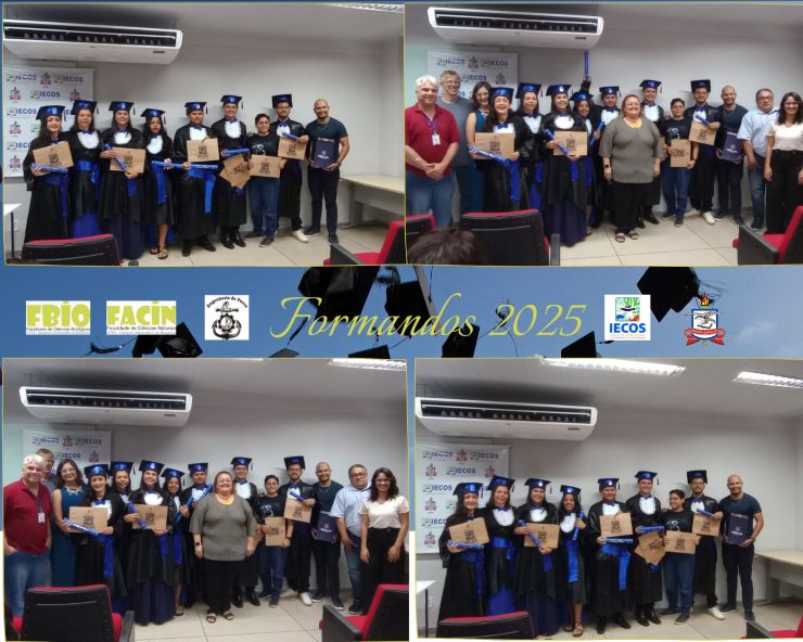 IECOS outorga grau a concluintes de cursos de Licenciatura e Bacharelado